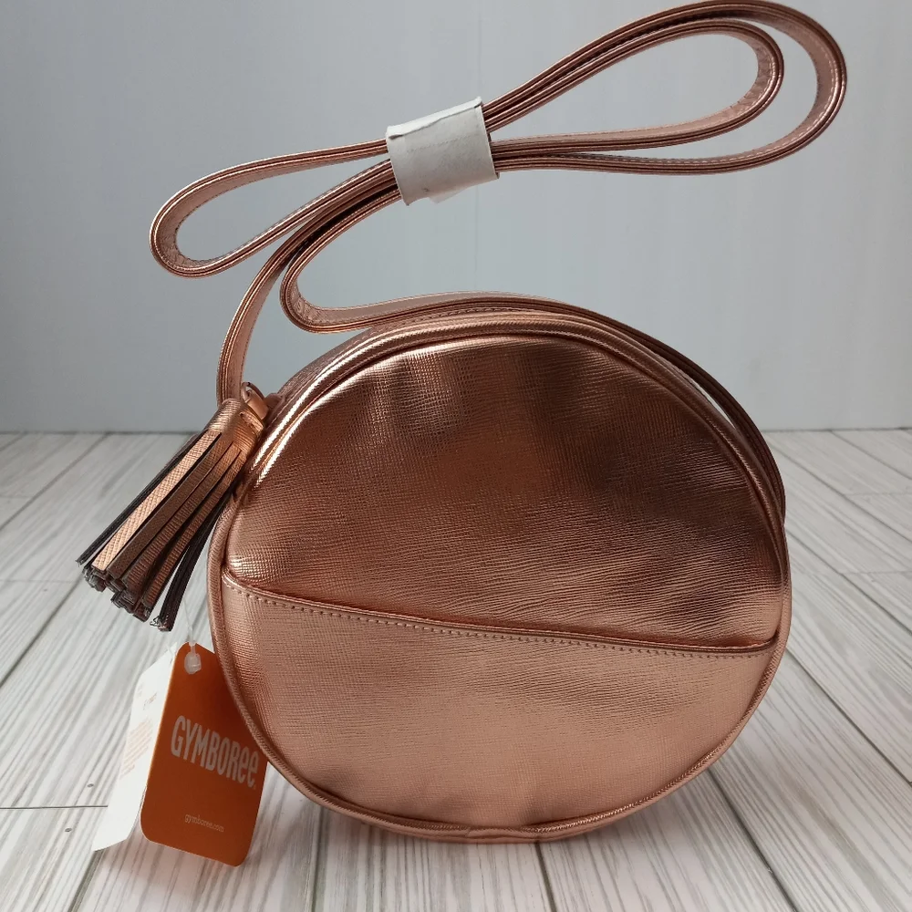 Gymboree Rose Gold Purse & Glasses Set